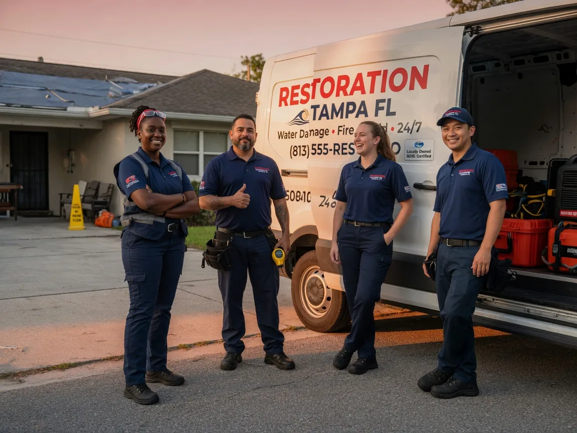 Water Damage Restoration company in Rivervale, AR